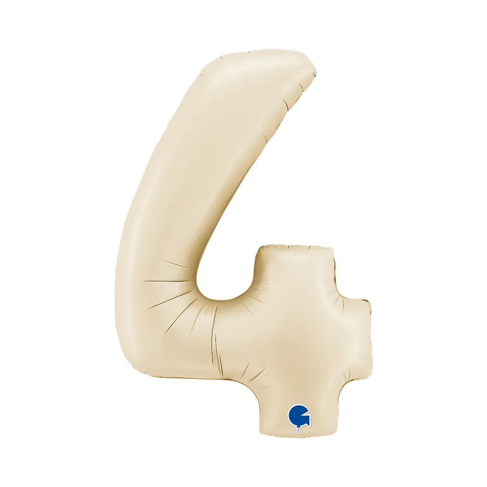 [260400SCR-P] Number 4 - Satin Cream - 26 inch - Grabo