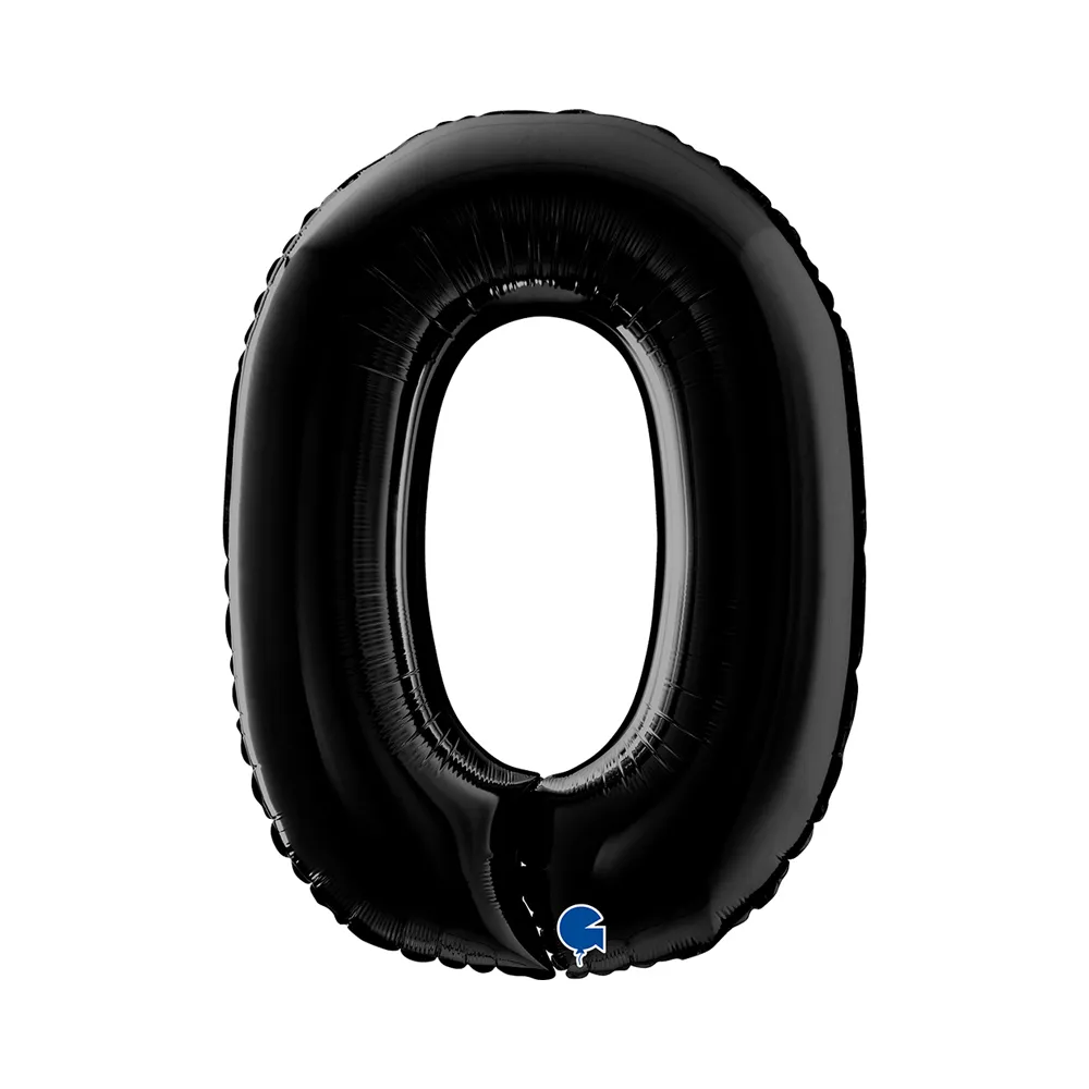 [26040K-P] Number 0 - Black - 26 inch - Grabo