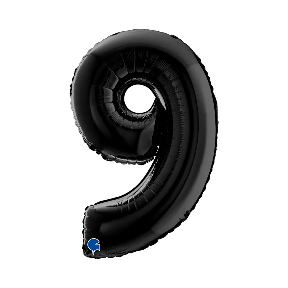 [26049K-P] Number 9 - Black - 26 inch - Grabo