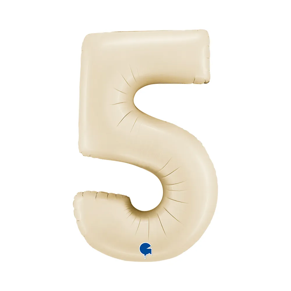[260500SCR-P] Number 5 - Satin Cream - 26 inch - Grabo