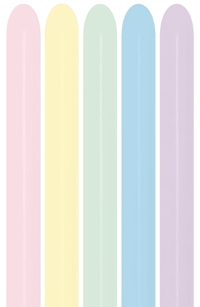 [260600] 260 - Pastel Matte Assortment - 600 - 100 St.