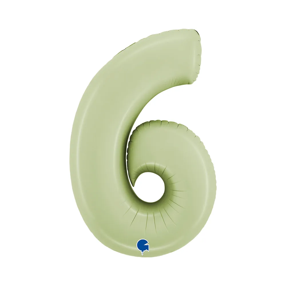 [260600SOGR-P] Number 6 - Satin Olive Green - 26 inch - Grabo