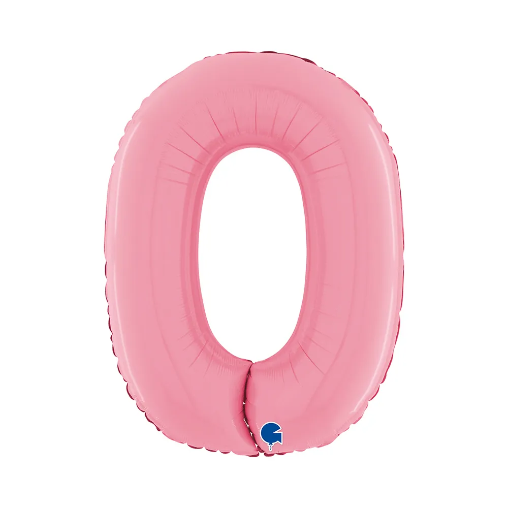 [26070PP-P] Number 0 -  Pink - 26 inch - Grabo
