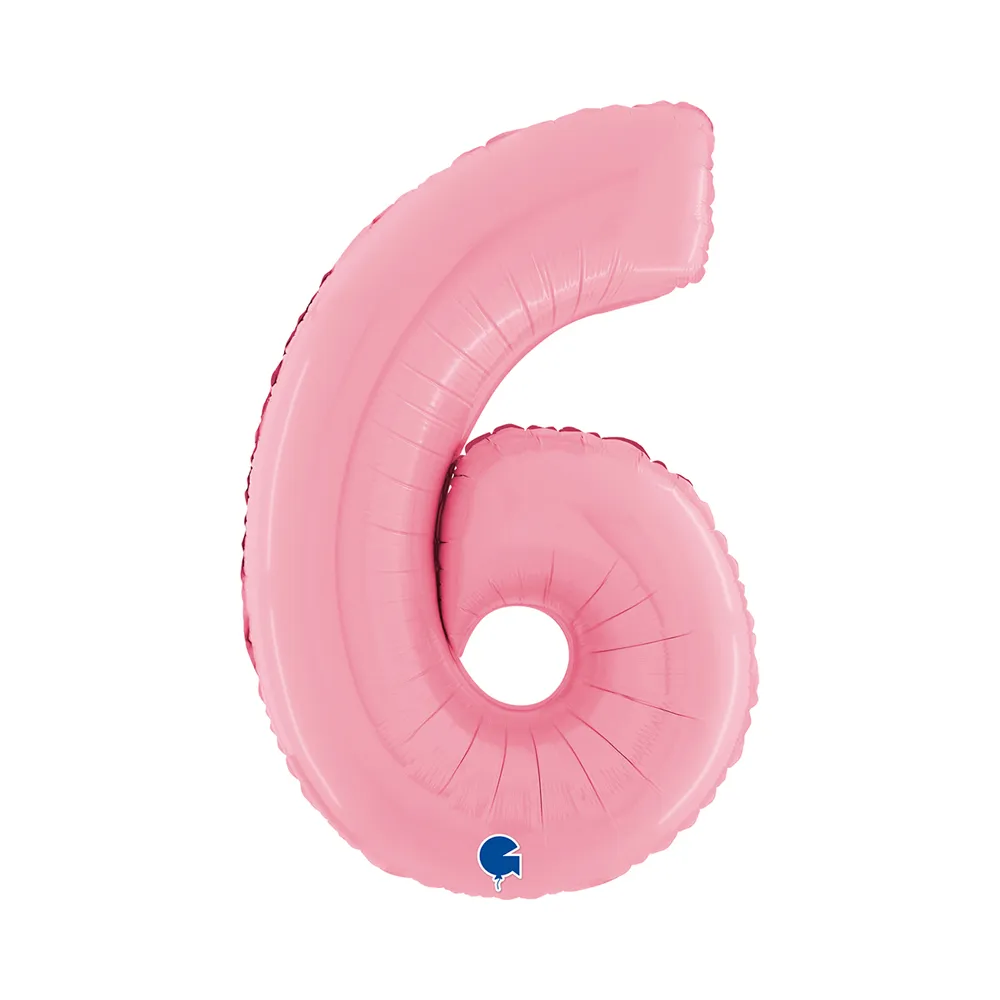 Number 6 -  Pink - 26 inch - Grabo