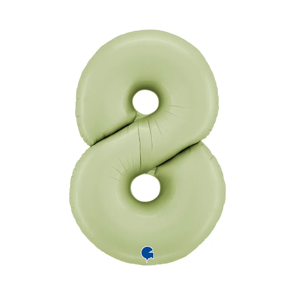 [260800SOGR-P] Number 8 - Satin Olive Green - 26 inch - Grabo