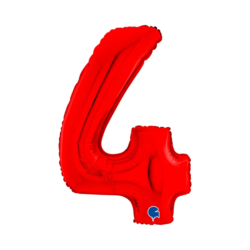 Number 4 - Red - 26 inch - Grabo