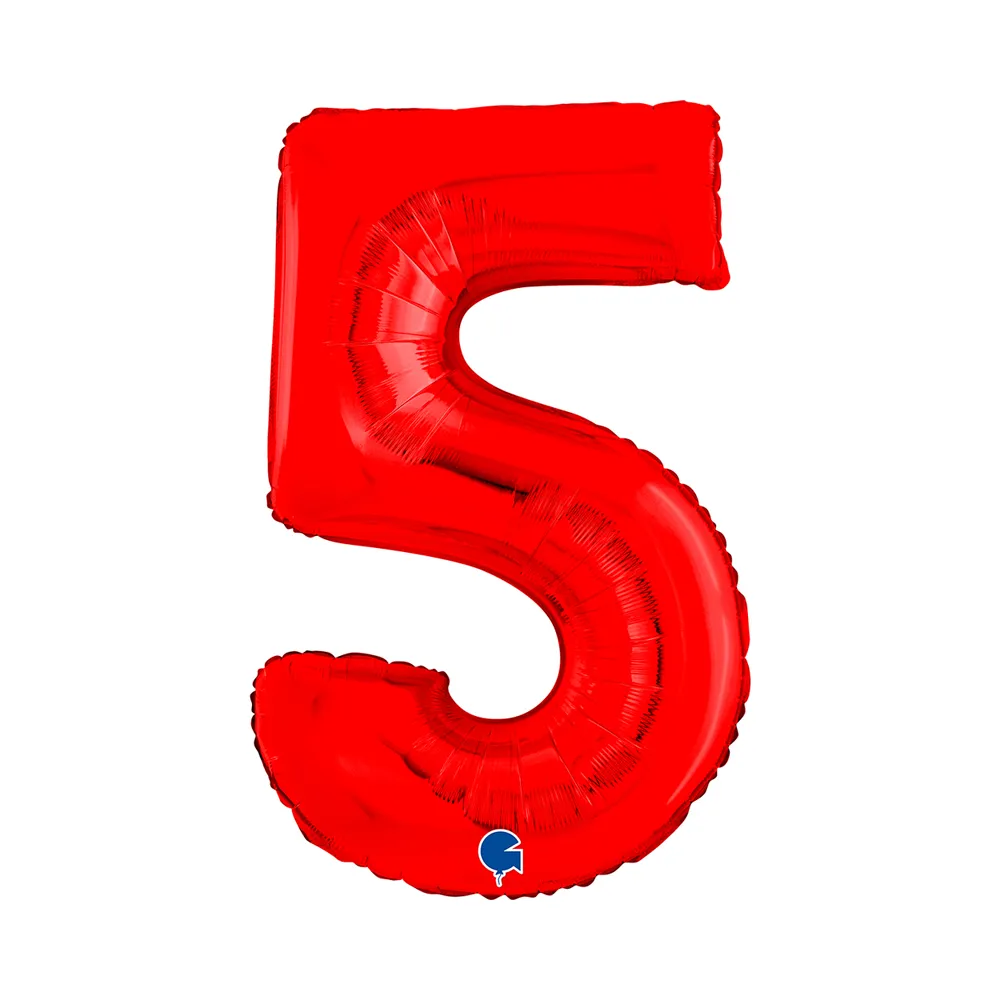 Number 5 - Red - 26 inch - Grabo