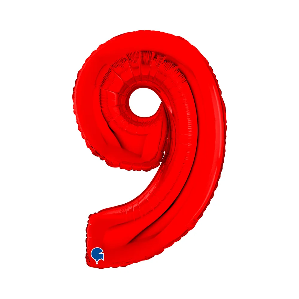 Number 9 - Red - 26 inch - Grabo