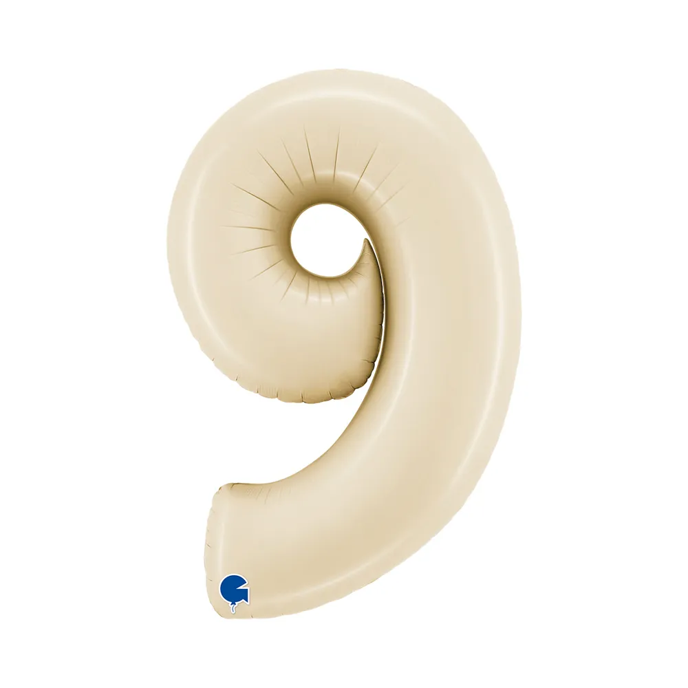 [260900SCR-P] Number 9 - Satin Cream - 26 inch - Grabo