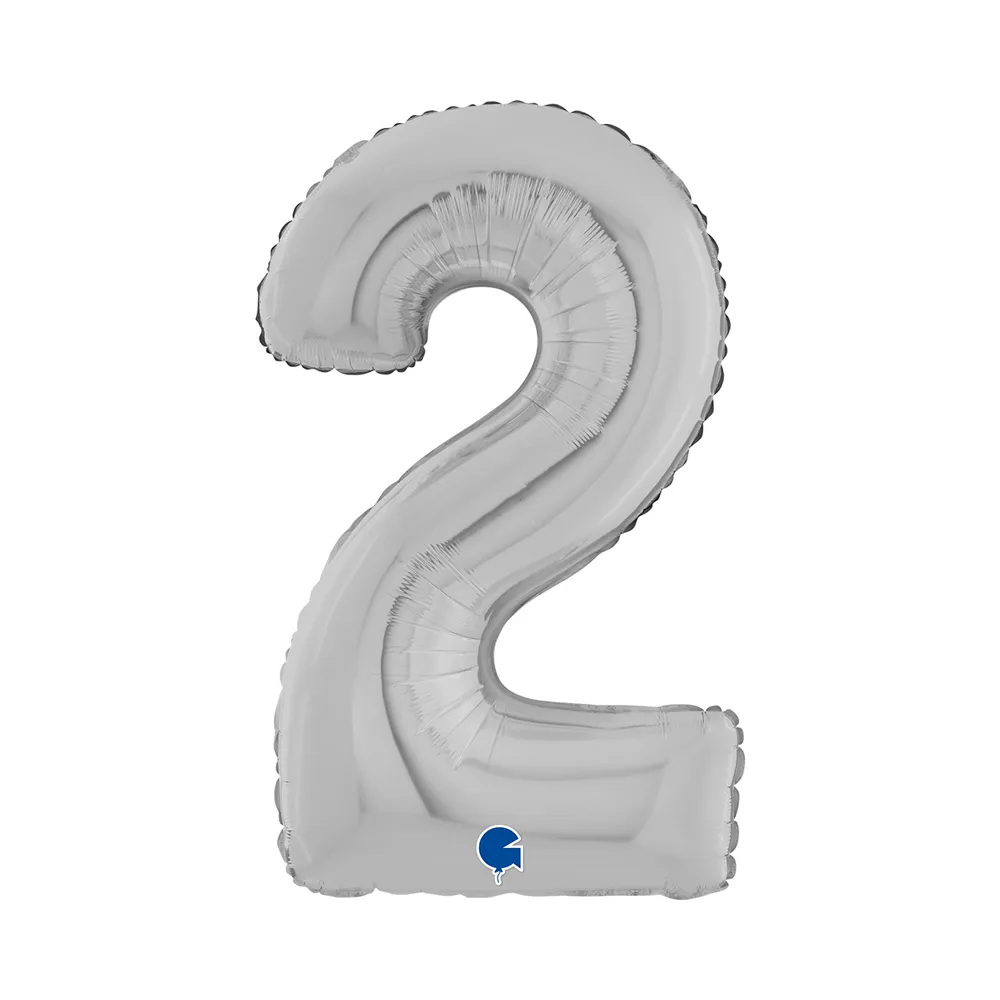 Number 2 - Silver - 26 inch - Grabo