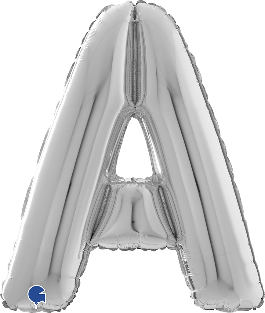 Letter A - Silver - 26 inch - Grabo