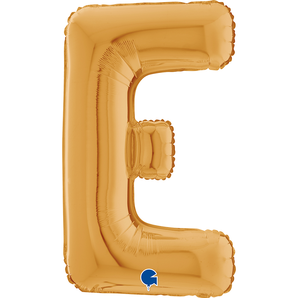 [26242G-P] Letter E - Gold - 26 inch - Grabo