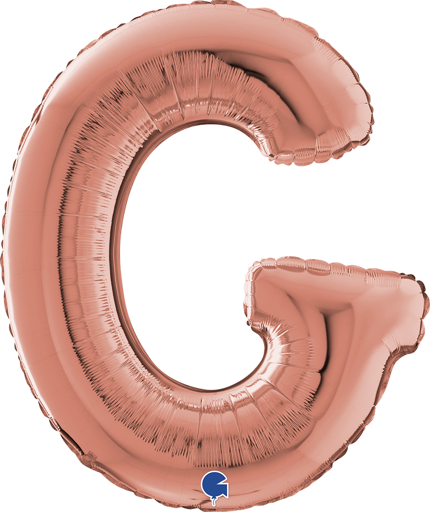 [262623RG-P] Letter G - Rose Gold - 26 inch - Grabo