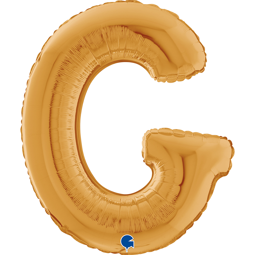 [26262G-P] Letter G - Gold - 26 inch - Grabo