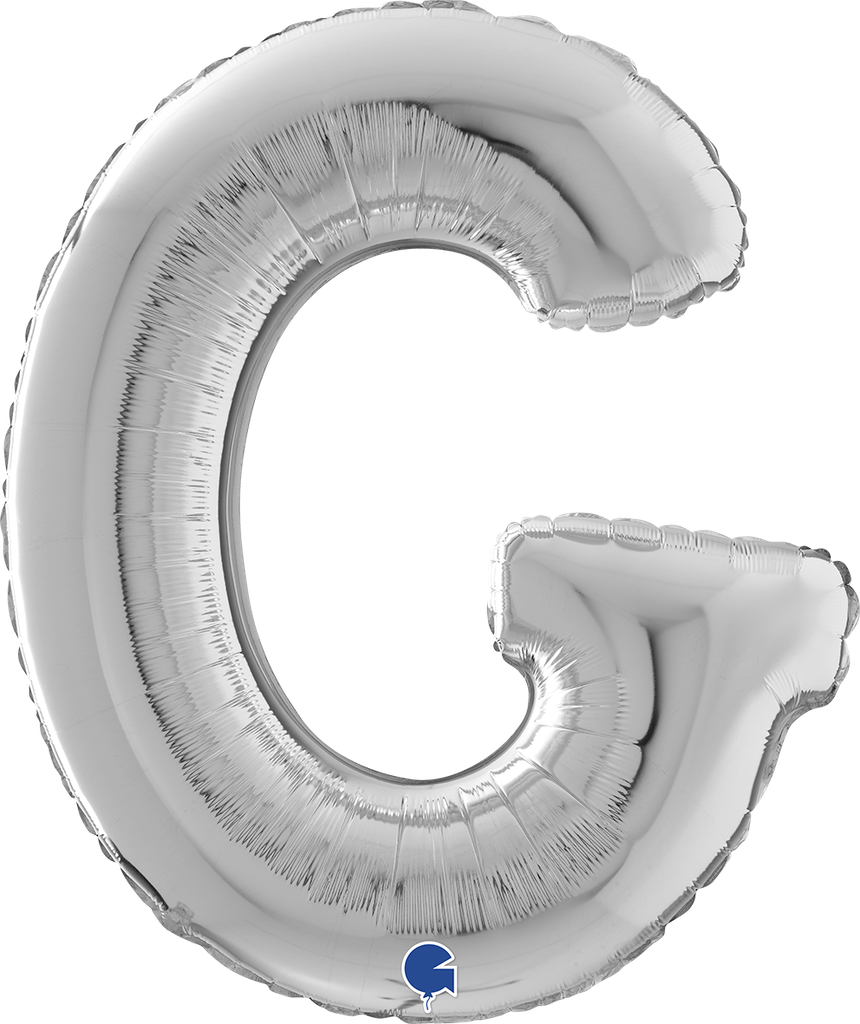 Letter G - Silver - 26 inch - Grabo