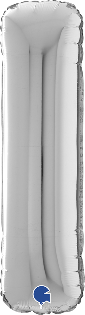 Letter I - Silver - 26 inch - Grabo