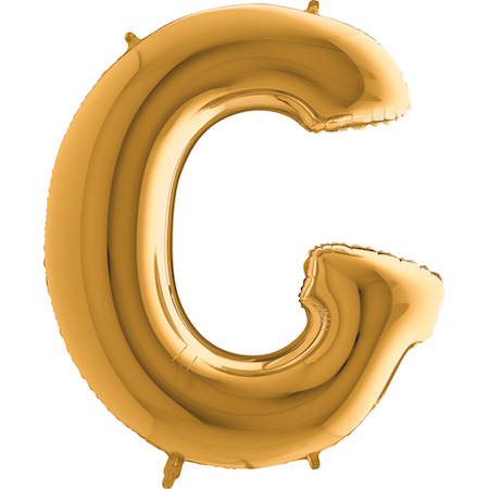 Letter G - Gold - 40 inch - Grabo