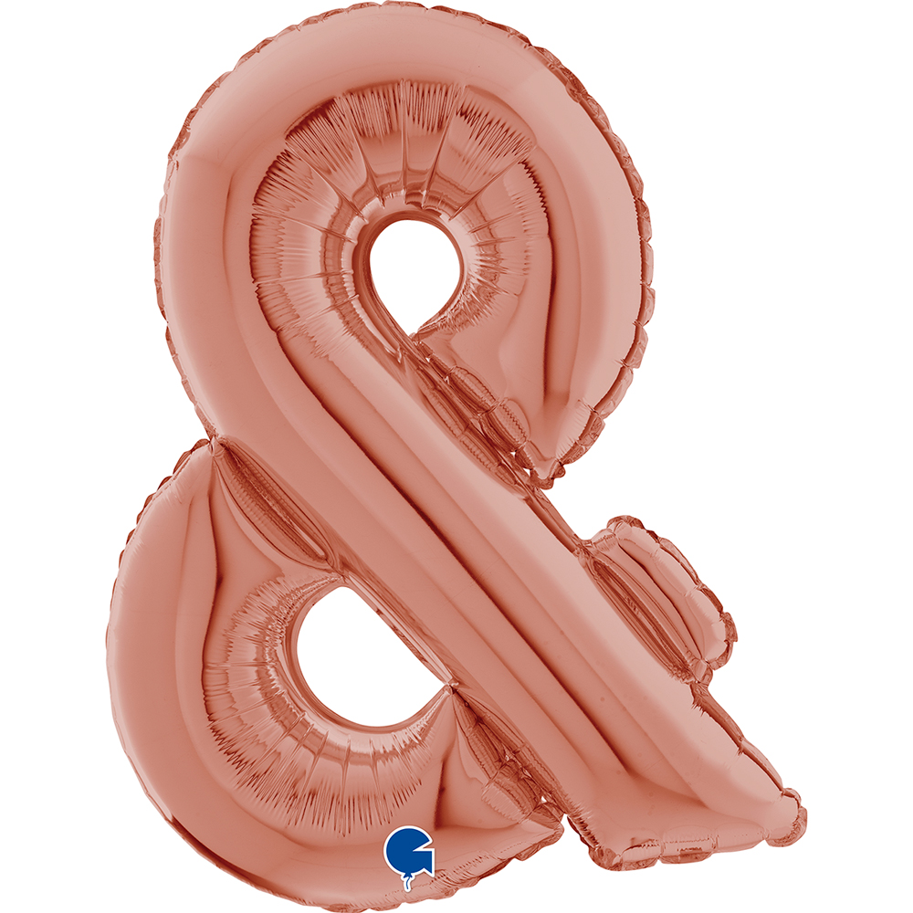 & Ampersand - Rose Gold - 26 inch - Grabo