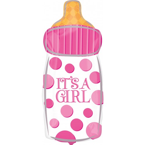 Baby Bottle - It's a Girl - 23 inch - Anagram