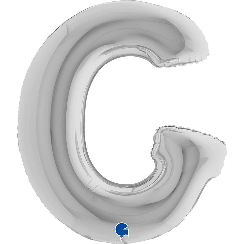 Letter G - Silver - 40 inch - Grabo