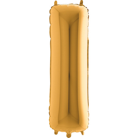 [282G-P] Letter I - Gold - 40 inch - Grabo