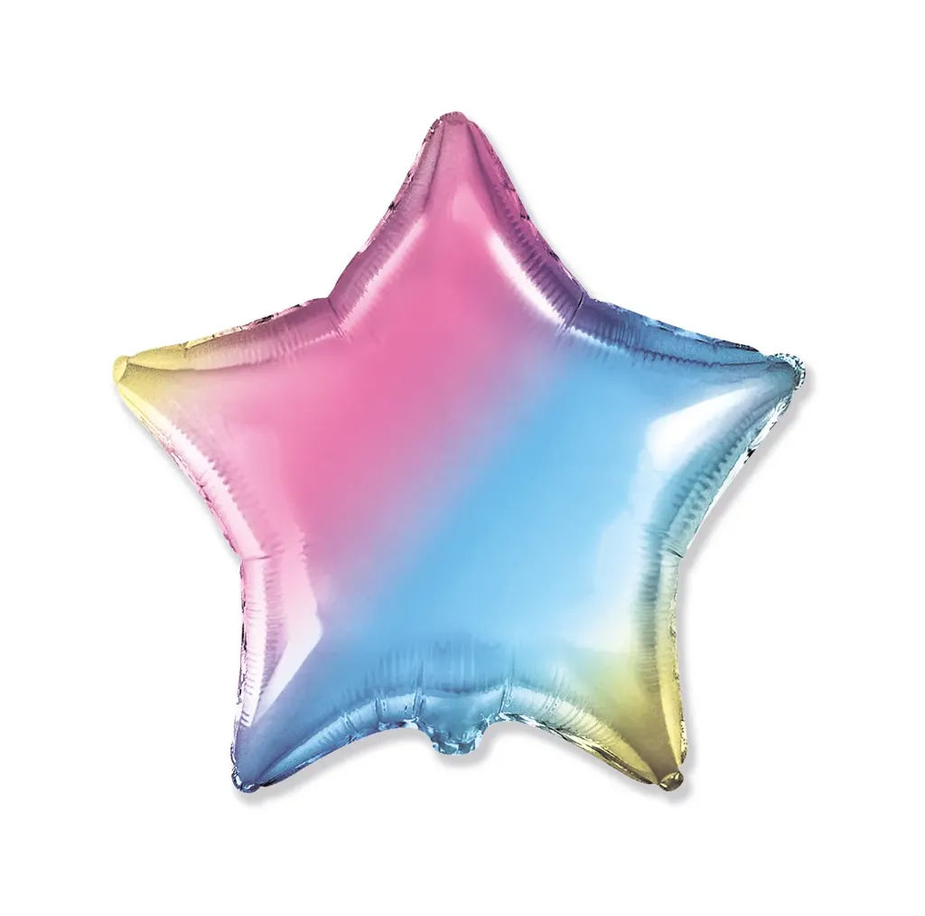 Star Multicolor - 18 inch - Flex - 5 St.