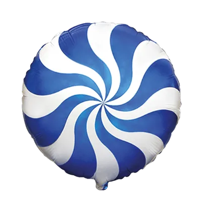 [303124B] Round Candy - Blue - 18 inch - Flex