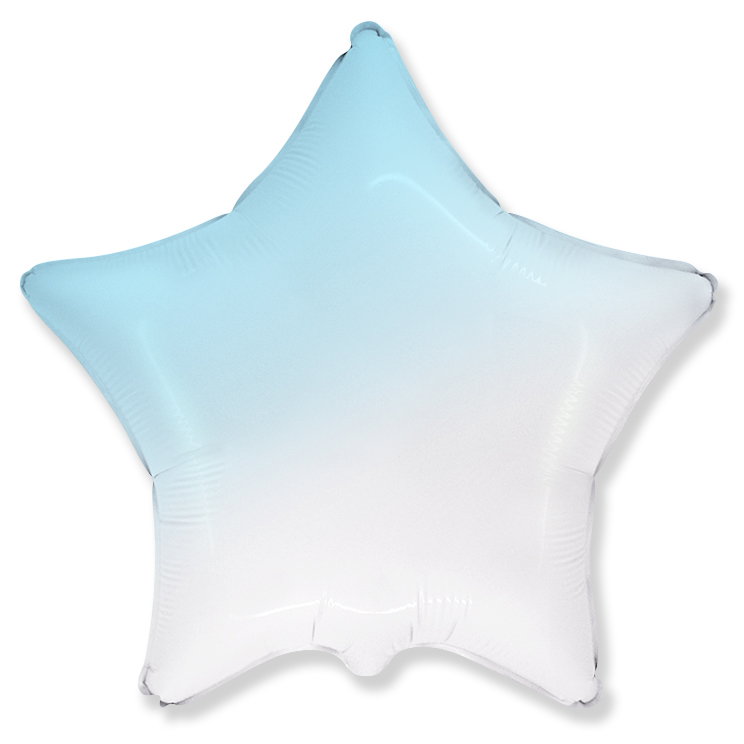 Star Light Blue - Ombre - 32 inch - Flex - 2 Stuks
