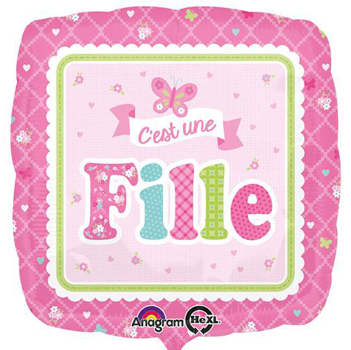 C'est une Fille - 18 inch - Anagram