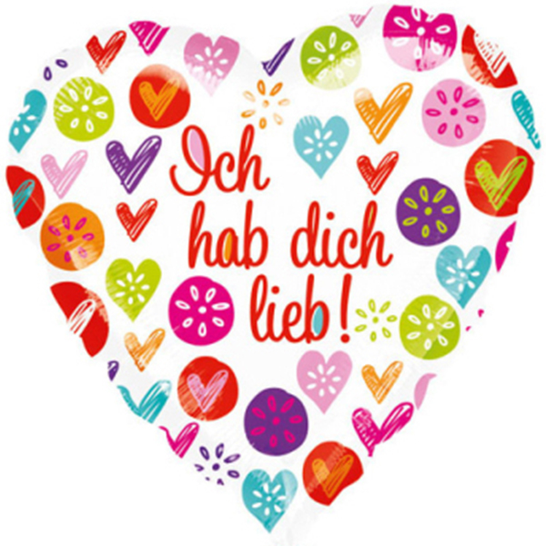 Ich Hab Dich Lieb - 17 inch - Anagram