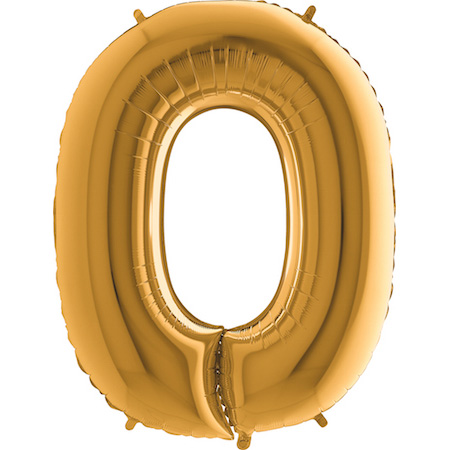 [342G-P] Letter O - Gold - 40 inch - Grabo