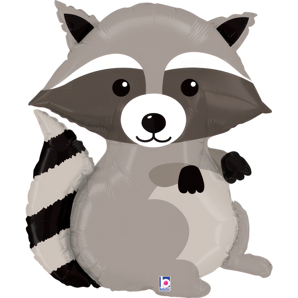 Raccoon - Woodland - 30 inch - Betallic