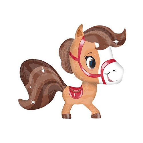 Playful Horse Brown - Street Treat - 23 inch - 5 Stuks