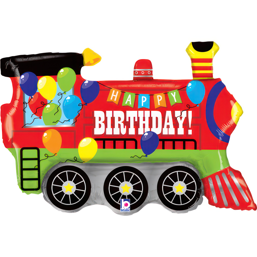 Birthday Party Train - 33 inch - Betallic