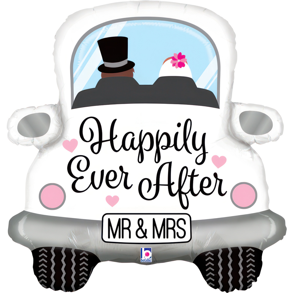 Happily Ever After Car - 26 inch - Betallic