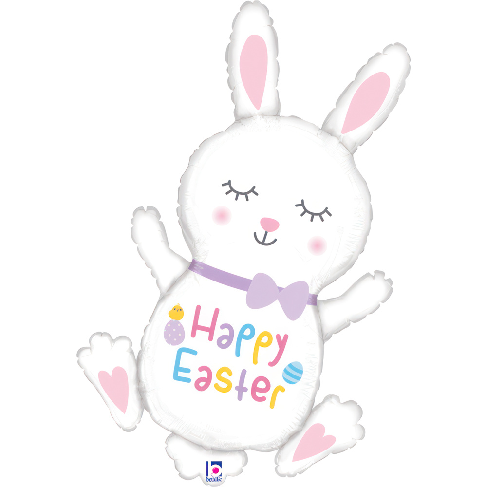 Happy Easter - Hopping Bunny - 38 inch - Betallic