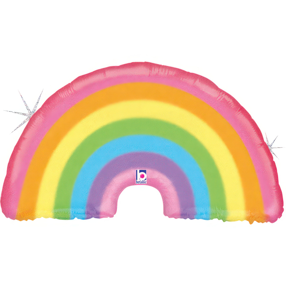 [35975GH-P] Glittery Rainbow - 32 inch - Betallic