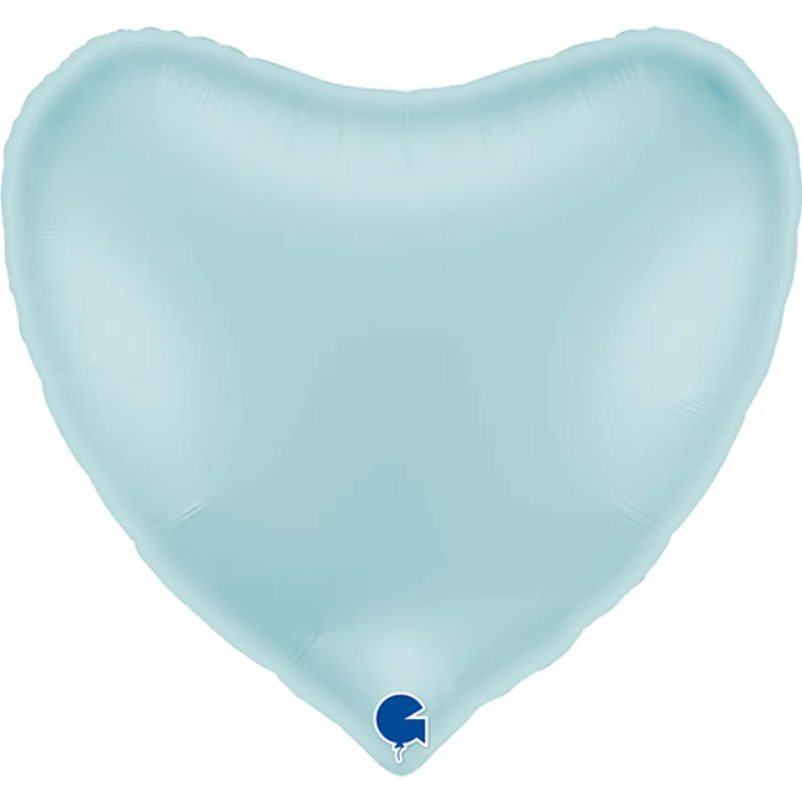 Heart Pastel Blue - 36 inch - Grabo