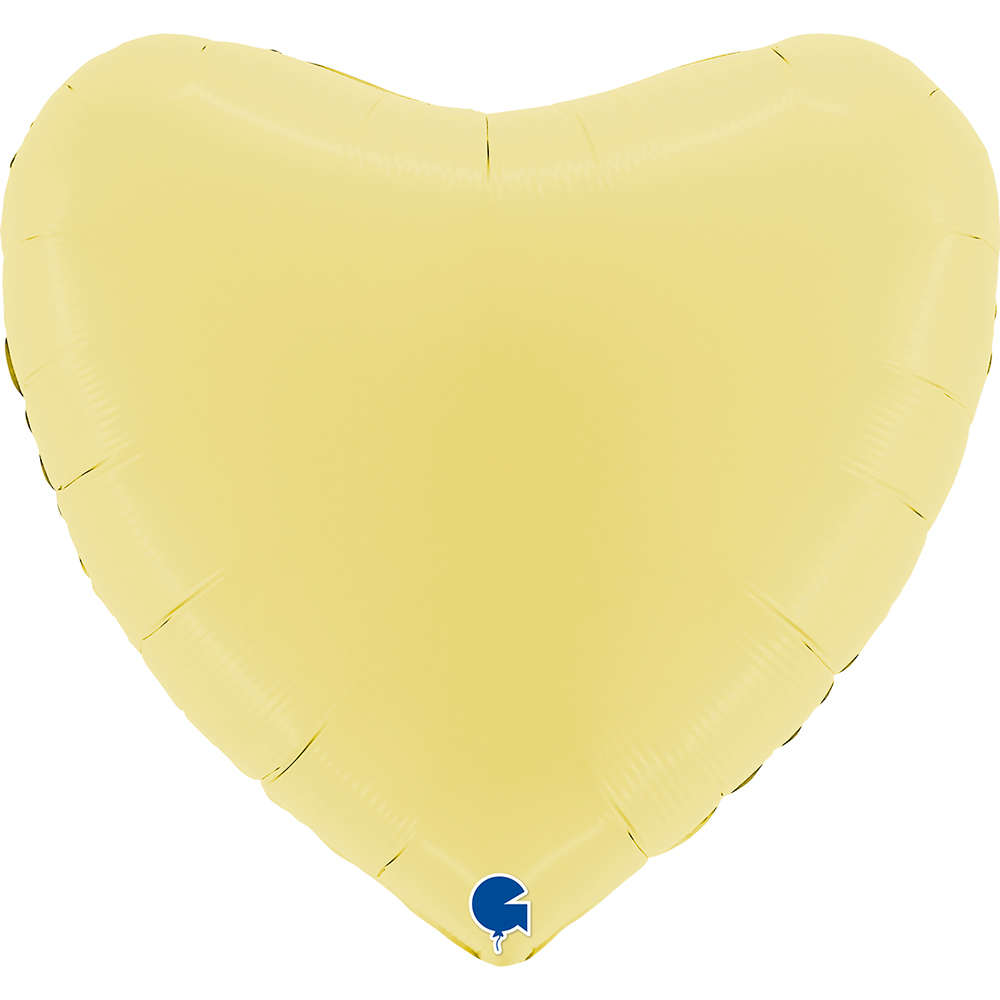 Heart Matte Yellow - 36 inch - Grabo
