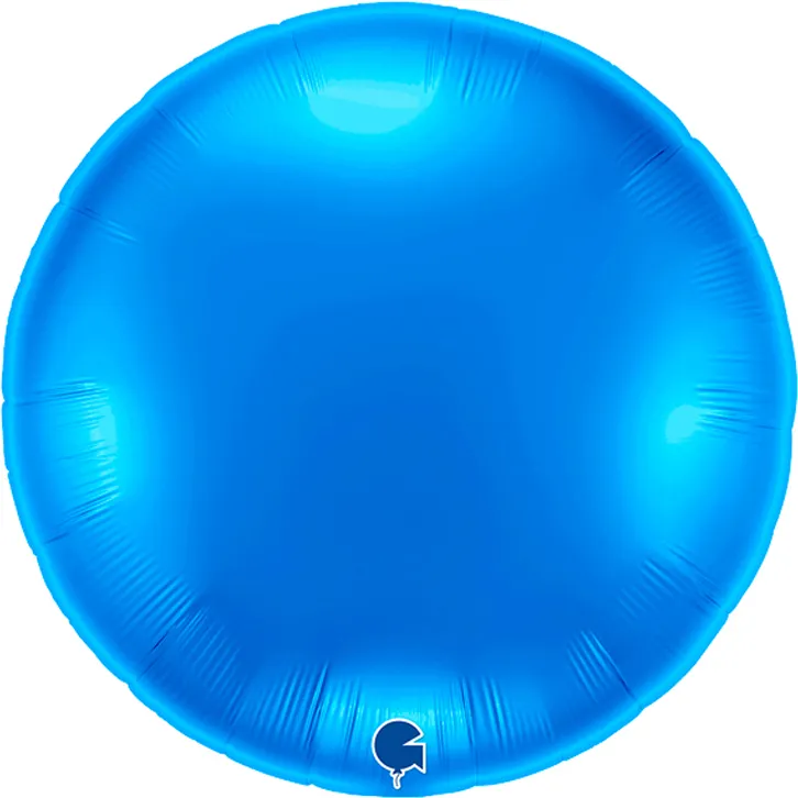 [36100B-P] Round Blue - 36 inch - Grabo