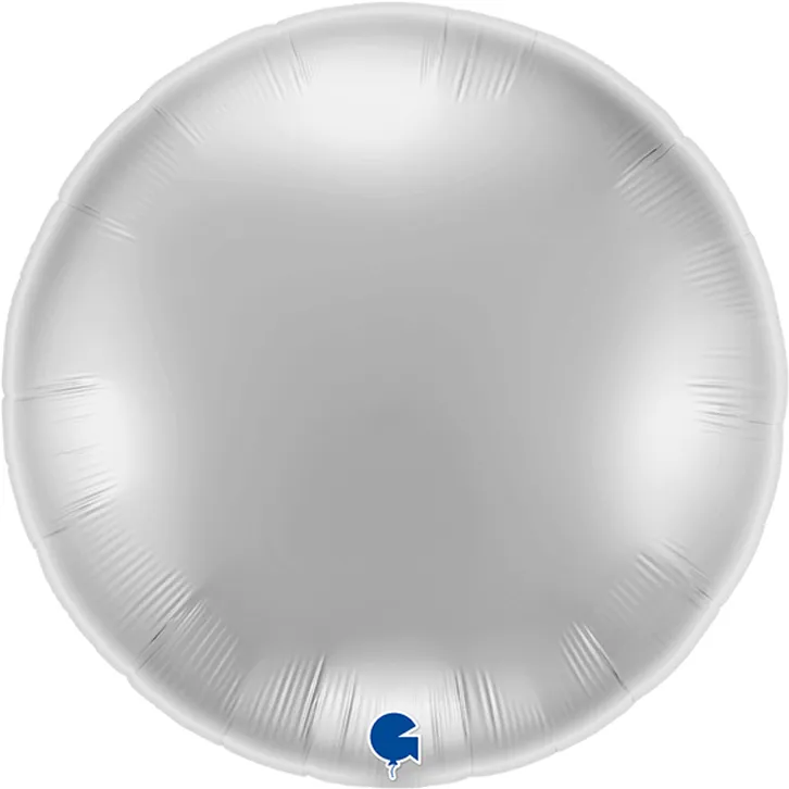 [36109S-P] Round Silver - 36 inch - Grabo