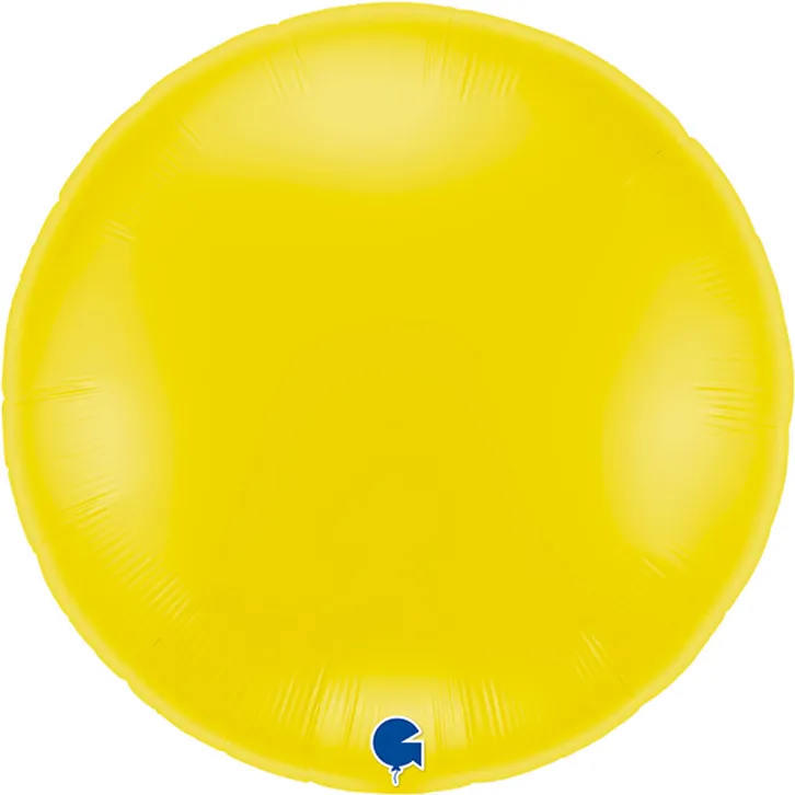 Round Pastel Yellow - 36 inch - Grabo
