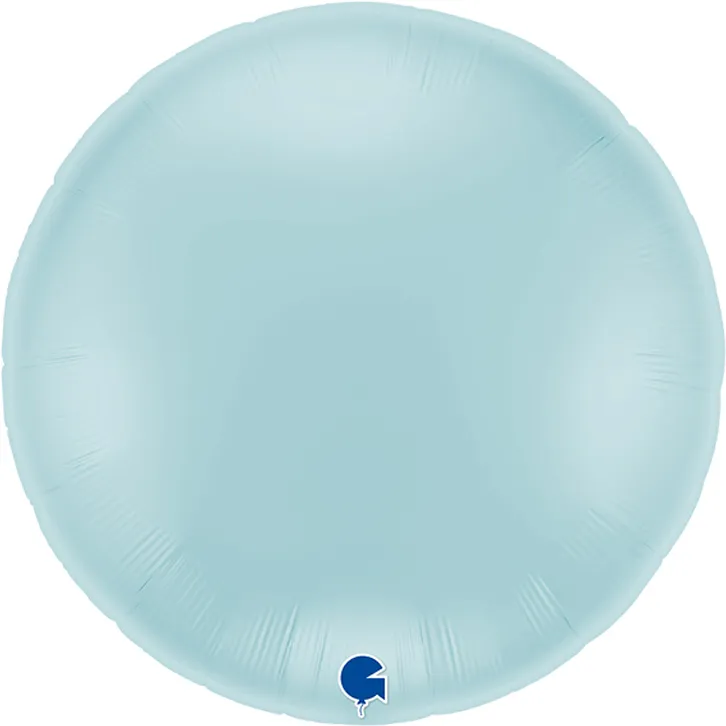 Round Pastel Blue - 36 inch - Grabo