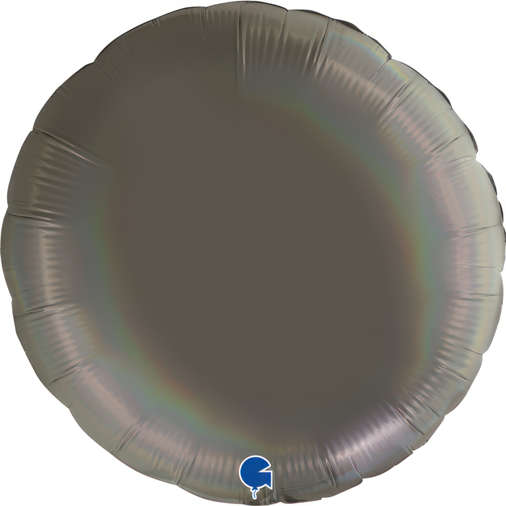 Round Platinum Grey - 36 inch - Grabo