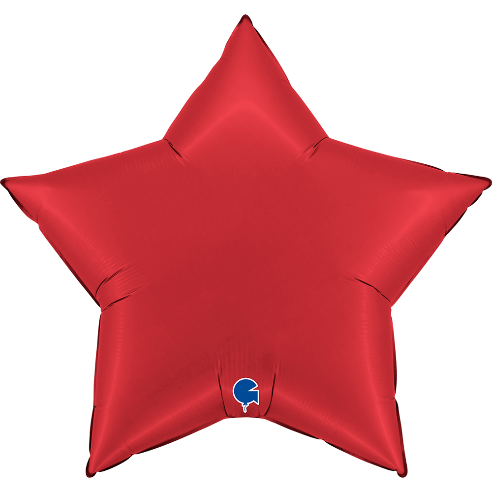 Star Satin Rubin Red - 36 inch - Grabo