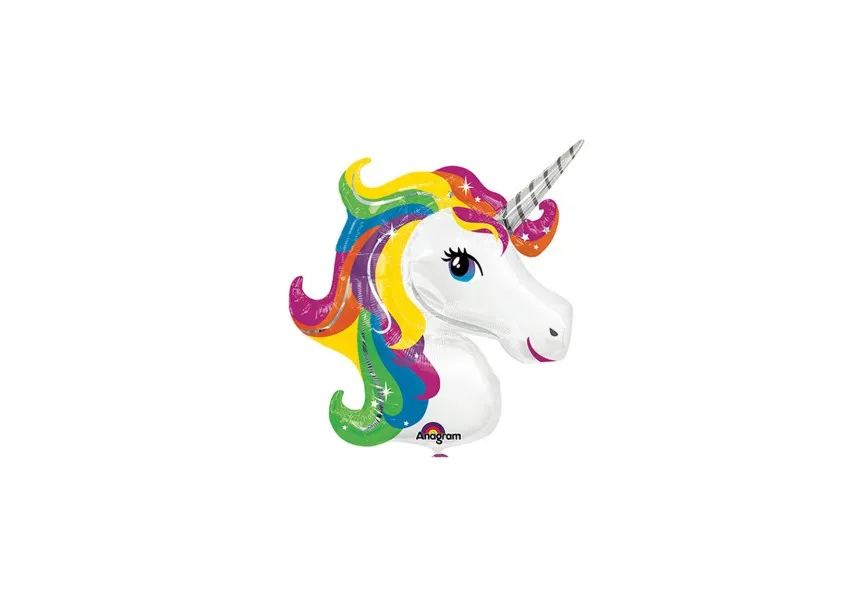 [36395] Rainbow Unicorn - 14 inch - Anagram