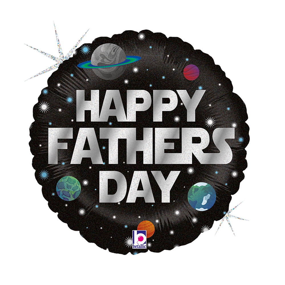 [36942GH-P] Happy Fathersday - Galaxy - 18 inch - Grabo