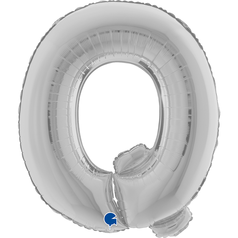 Letter Q - Silver - 40 inch - Grabo