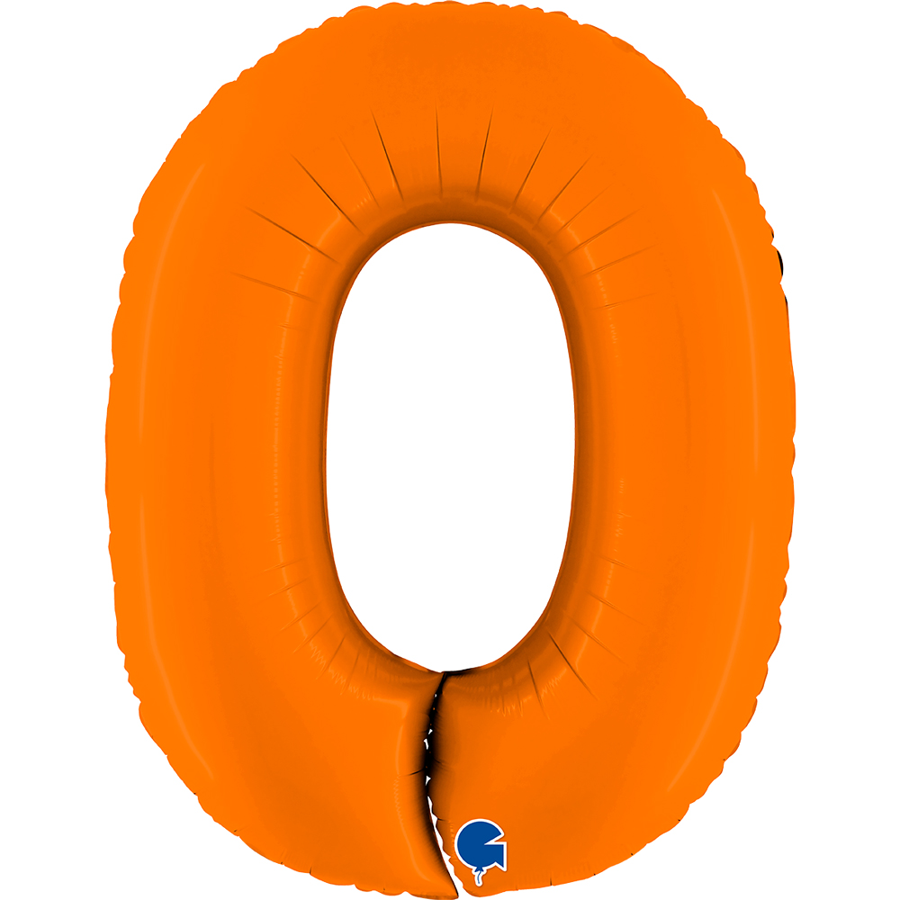 [400000MO-P] Number 0 - Matte Orange - 40 inch - Grabo