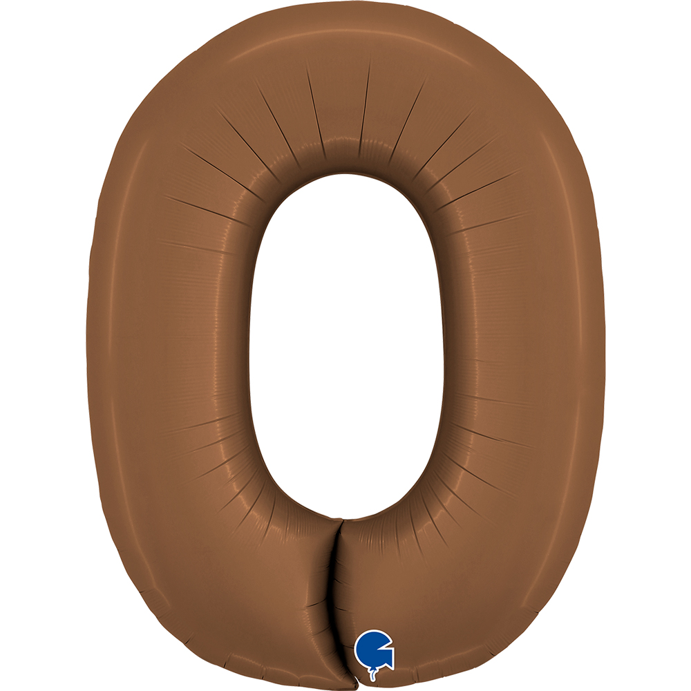 [400000SCT-P] Number 0 - Satin Chocolate - 40 inch - Grabo